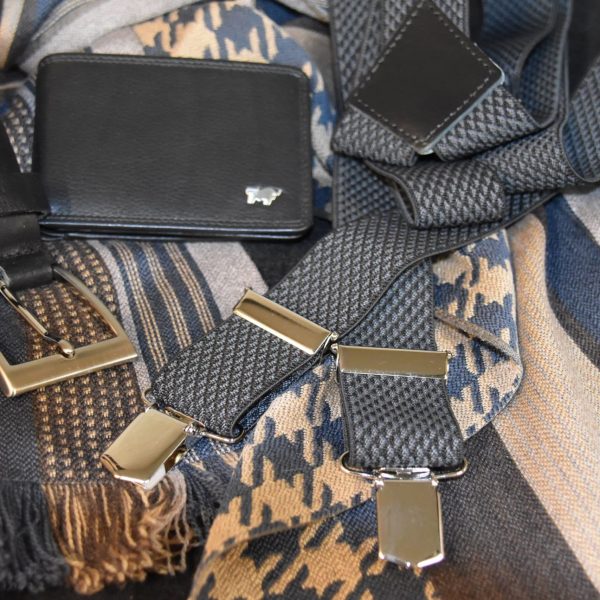 Schwarze Herrenaccessoires